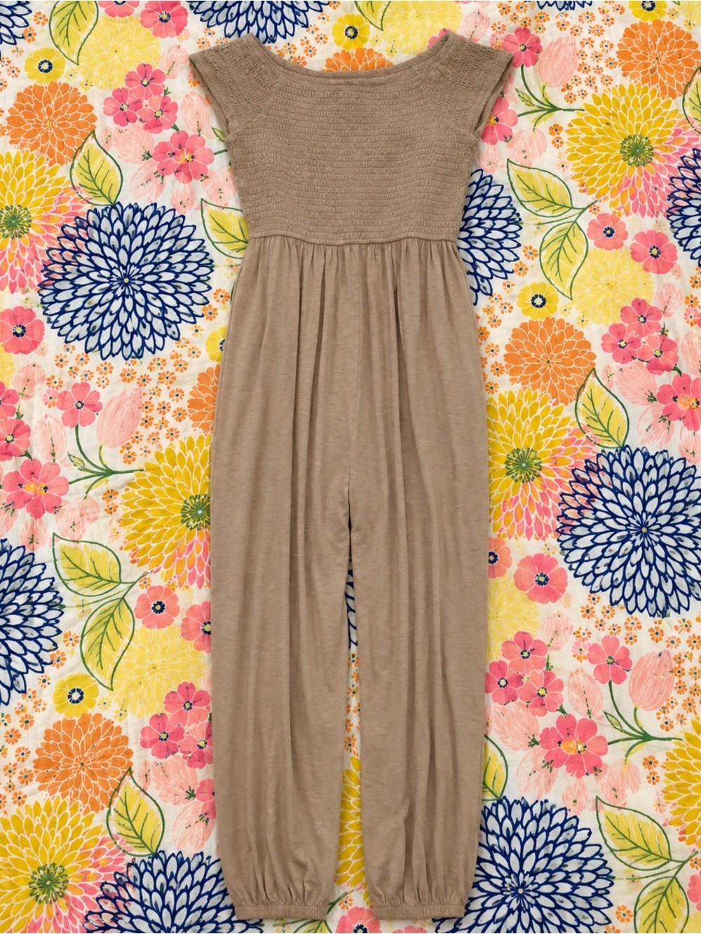 NWT large American Eagle Sunchaser Off-the-Shoulder Jumpsuit - Picture 2 of 2